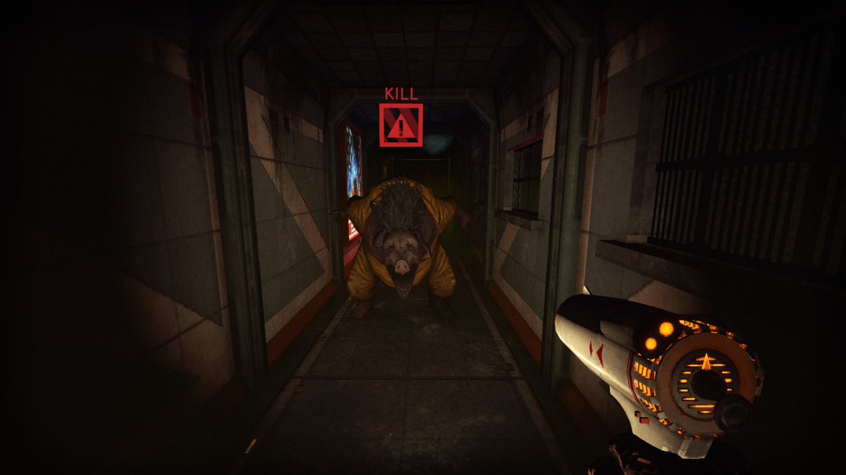 RetroSpaceGame's tweet image. A short story in two pictures - I see 'em, and I start blasting!
Don't forget to wishlist RetroSpace 👉 bit.ly/4lEjoAq
#screenshotsaturday #indiedev #horror #immersivesim #fps #retrospace