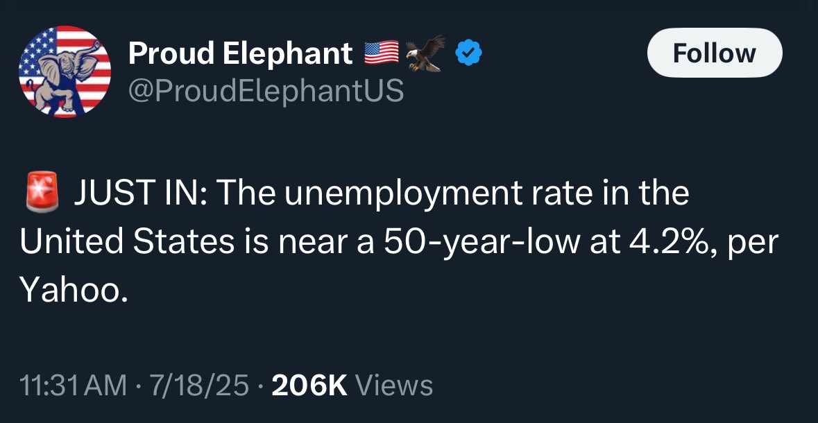 MattHerdman's tweet image. Incredible way to spin Trump having worse unemployment numbers than Biden did in 2022, 2023, or 2024