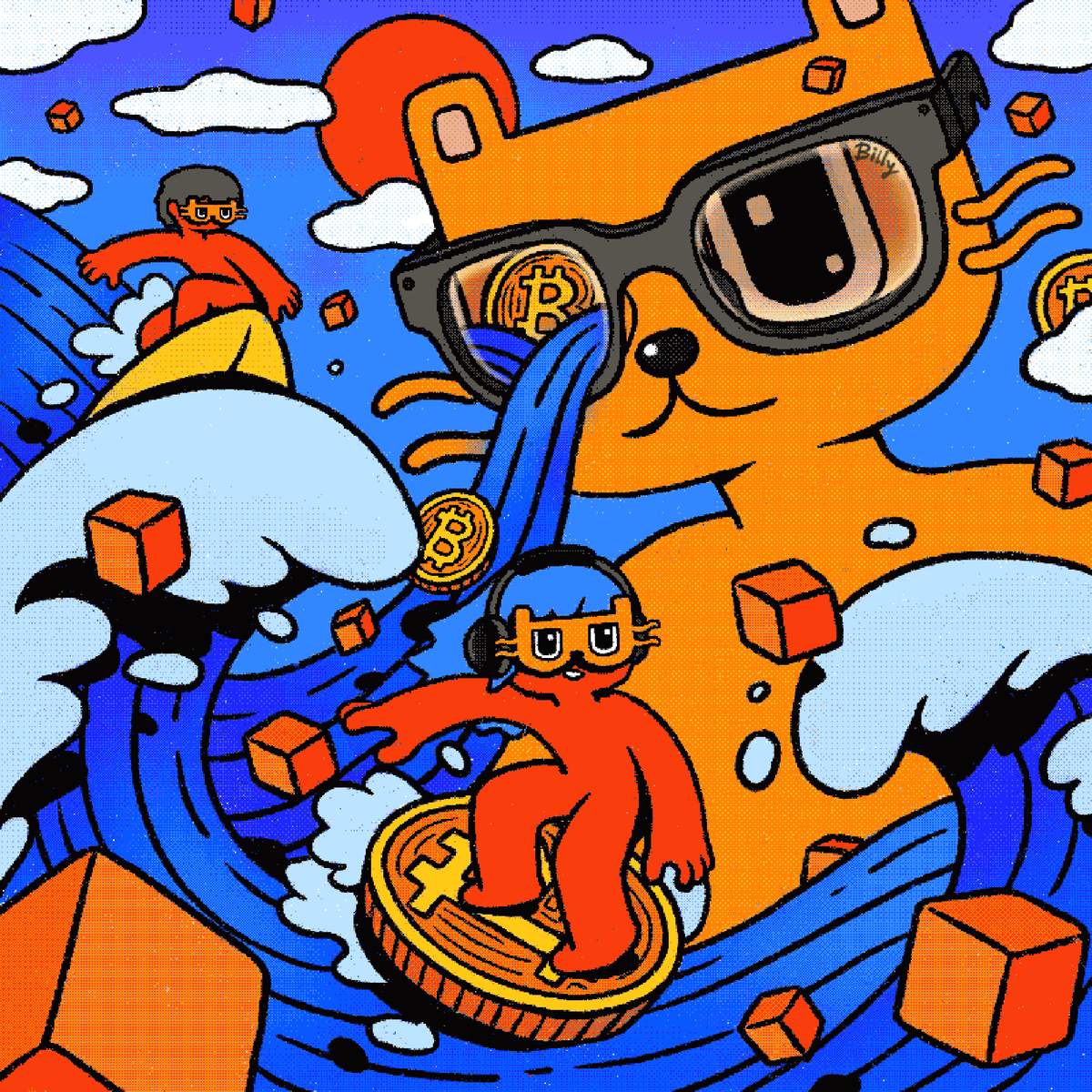 SInfini333's tweet image. Billy and Sinfini🐱
“Surf together”🌊
@billydollarcat $BILLY