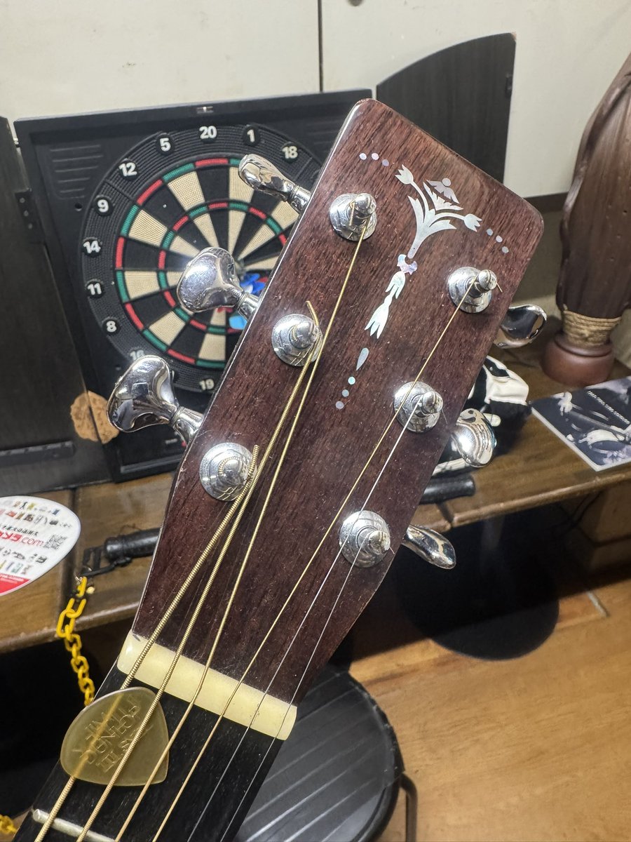 本日もレッスンでした♪
コードチェンジ大会を行いました😂

このメーカー皆分かるかなぁ？