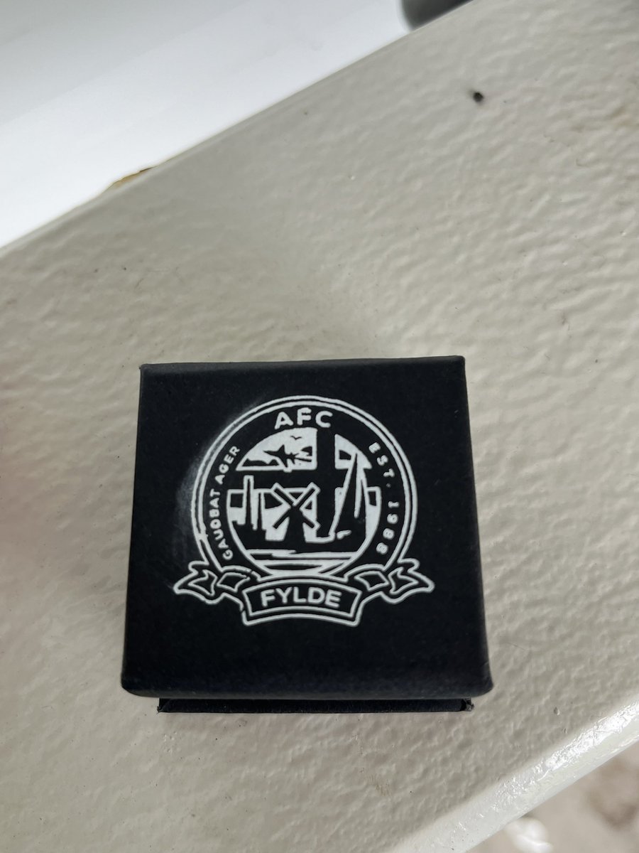 Nice touch by <a href="/AfcFlyde/">AFC Flyde</a>
