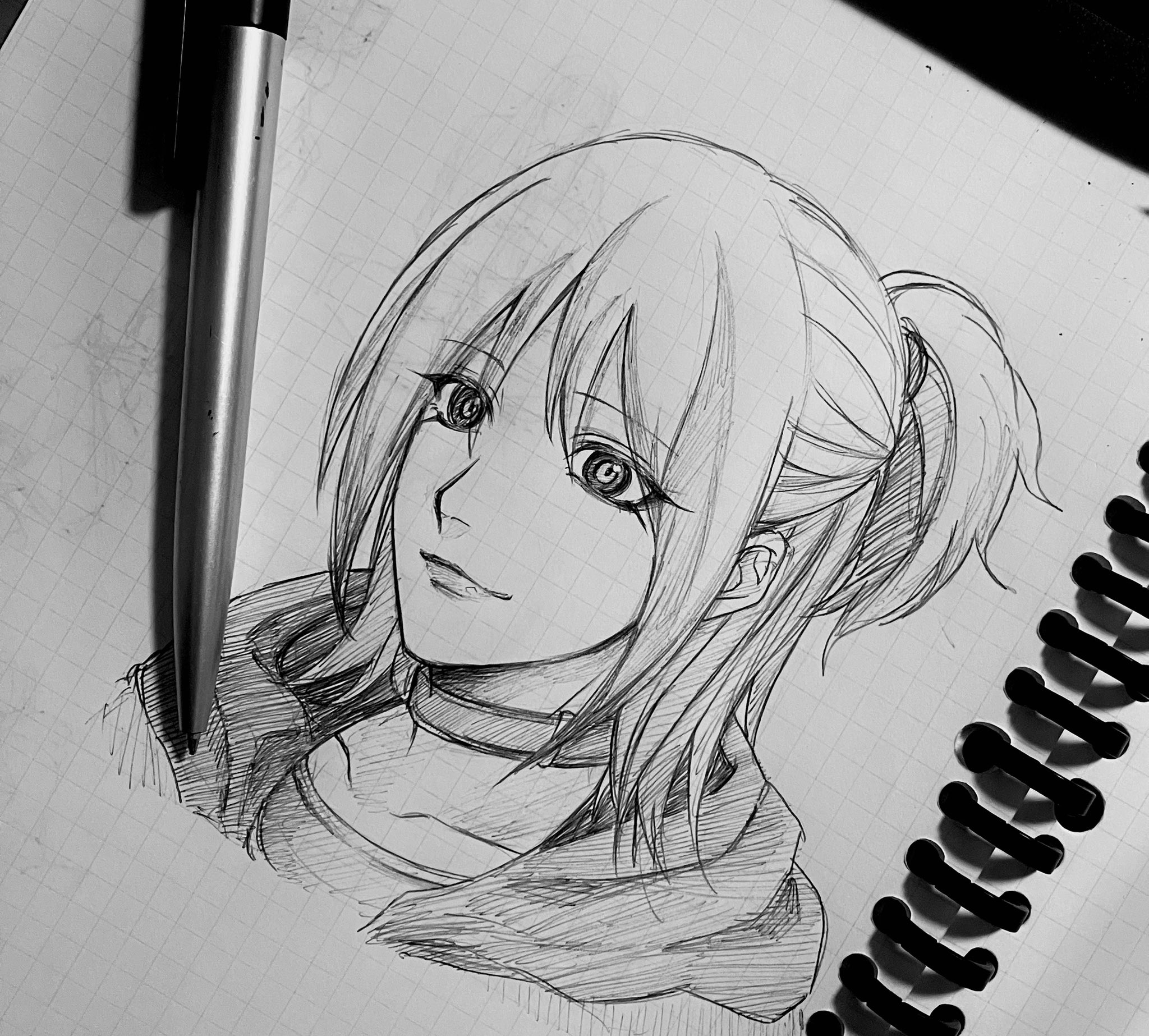 手描きイラスト ばく✩︎がお！ Yahoo!オークション - 【手描きイラスト】ひぐらしのなく頃に