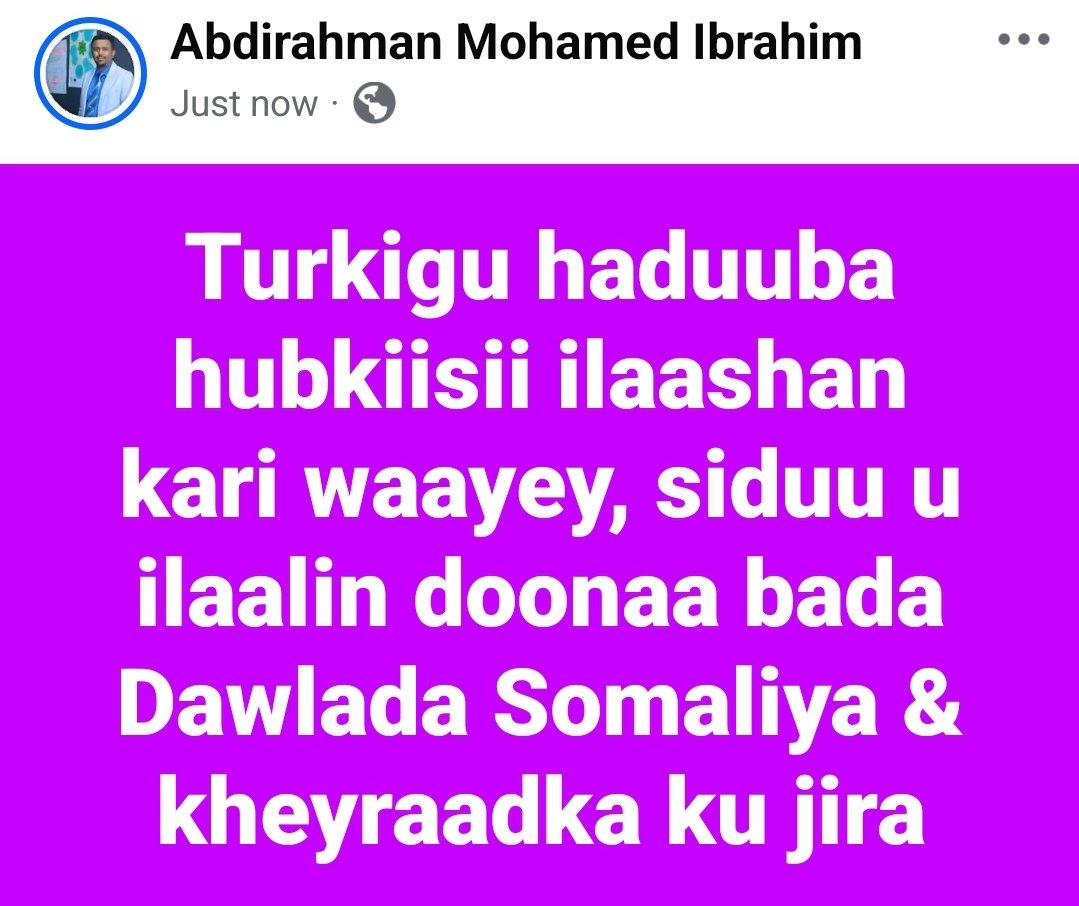 cabdiraxmanmid's tweet image. Turkigu haduuba hubkiisii ilaashan kari waayey, siduu u ilaalin doonaa bada Dawladda Federalka Soomaaliya iyo kheyraadka ku jira.