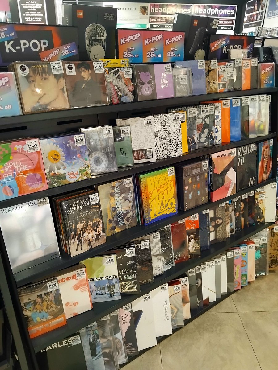 Even more great titles in our incredible K-Pop sale! Up to 25% off! Hurry while stock last #KPOP #hmvforthefans #hmvsale
