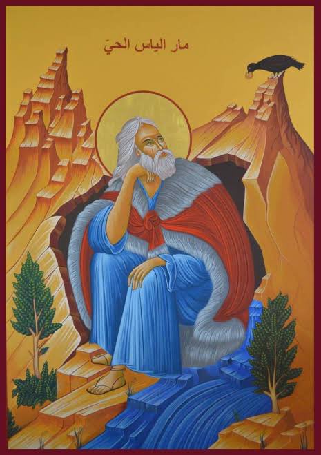 LebBlitz's tweet image. O Prophet of great renown, seer of the mighty works of God, by your command you held back the rain! Pray for us to the only Lover of mankind.