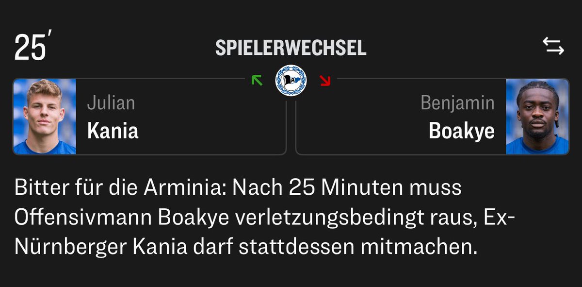 Oh shit! Gute Besserung Benny 🙏

Malanga sitzt beim Elversberg-Test gegen Hoffenheim auf der Bank.