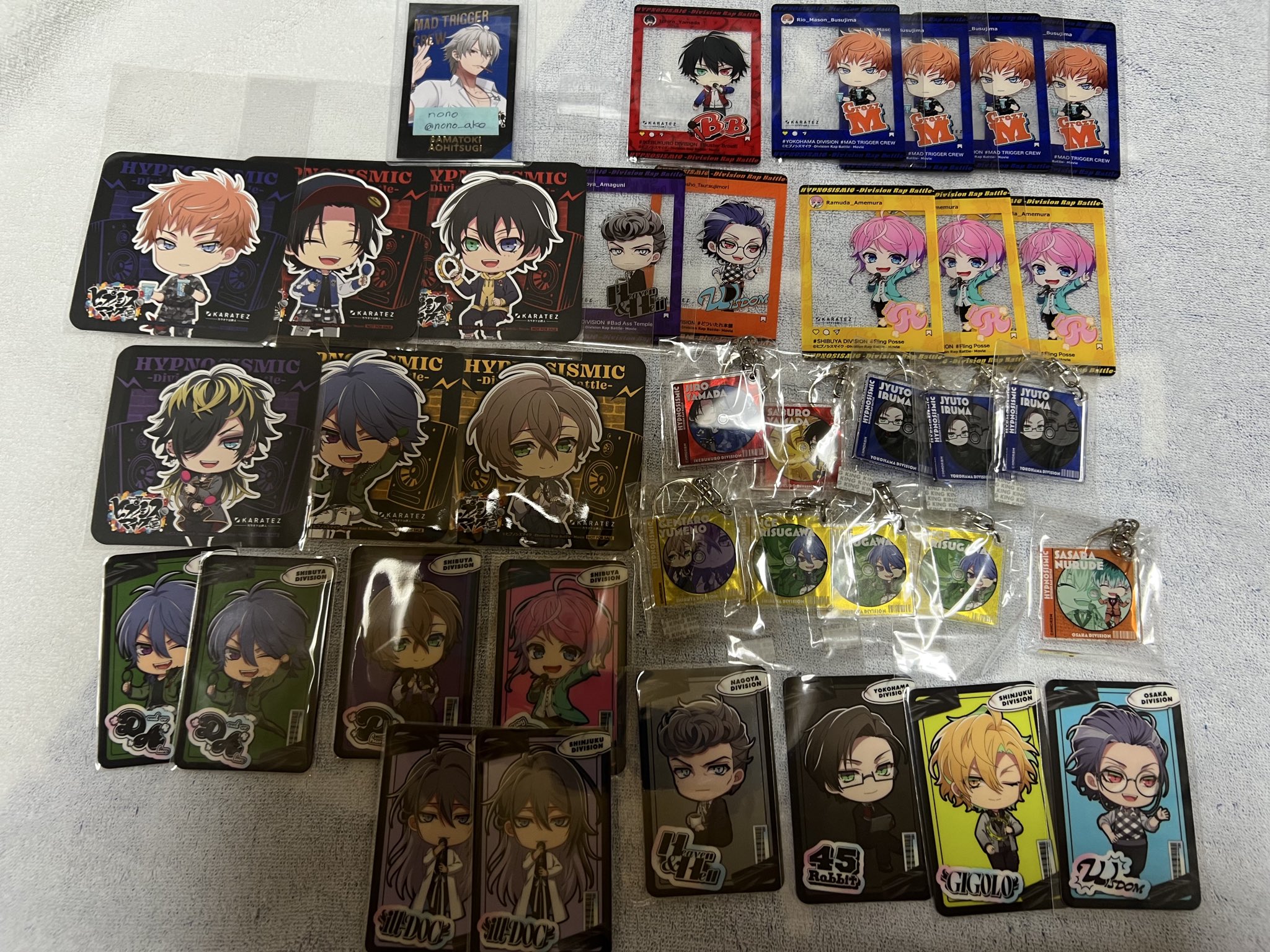 ヒプマイ カラ鉄 一郎・左馬刻 ヒプマイ カラ鉄 HYPNOSISMIC SET 左馬刻 一郎 - メルカリ