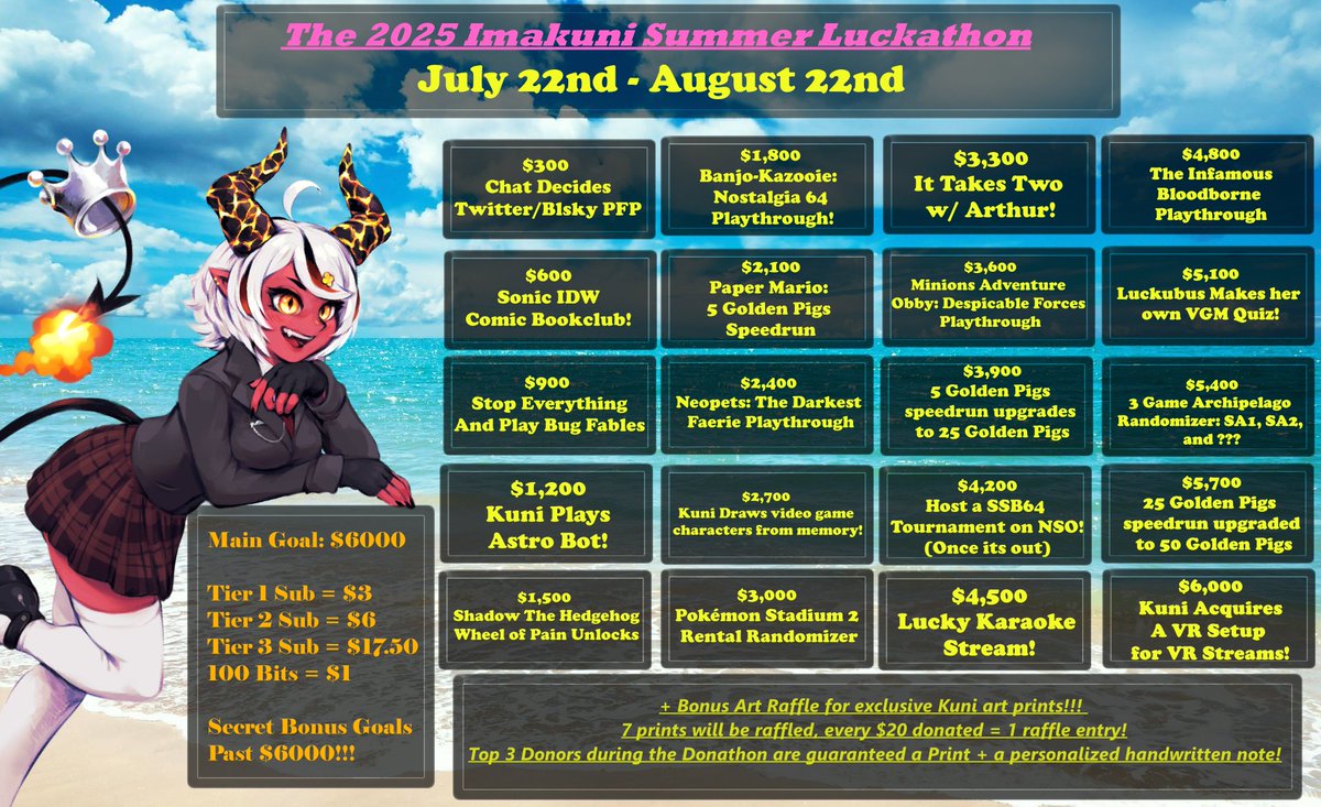 ImakuniVT's tweet photo. 【ANNOUNCEMENT】

On July 22nd, I am starting a donathon lasting until August 22nd. This is to help offset the costs of recovering my HDD, as well as numerous medical bills that popped up within the last half year. I'd appreciate it if you could spread the word! 🍀 https://t.co/NxVweCgsZJ