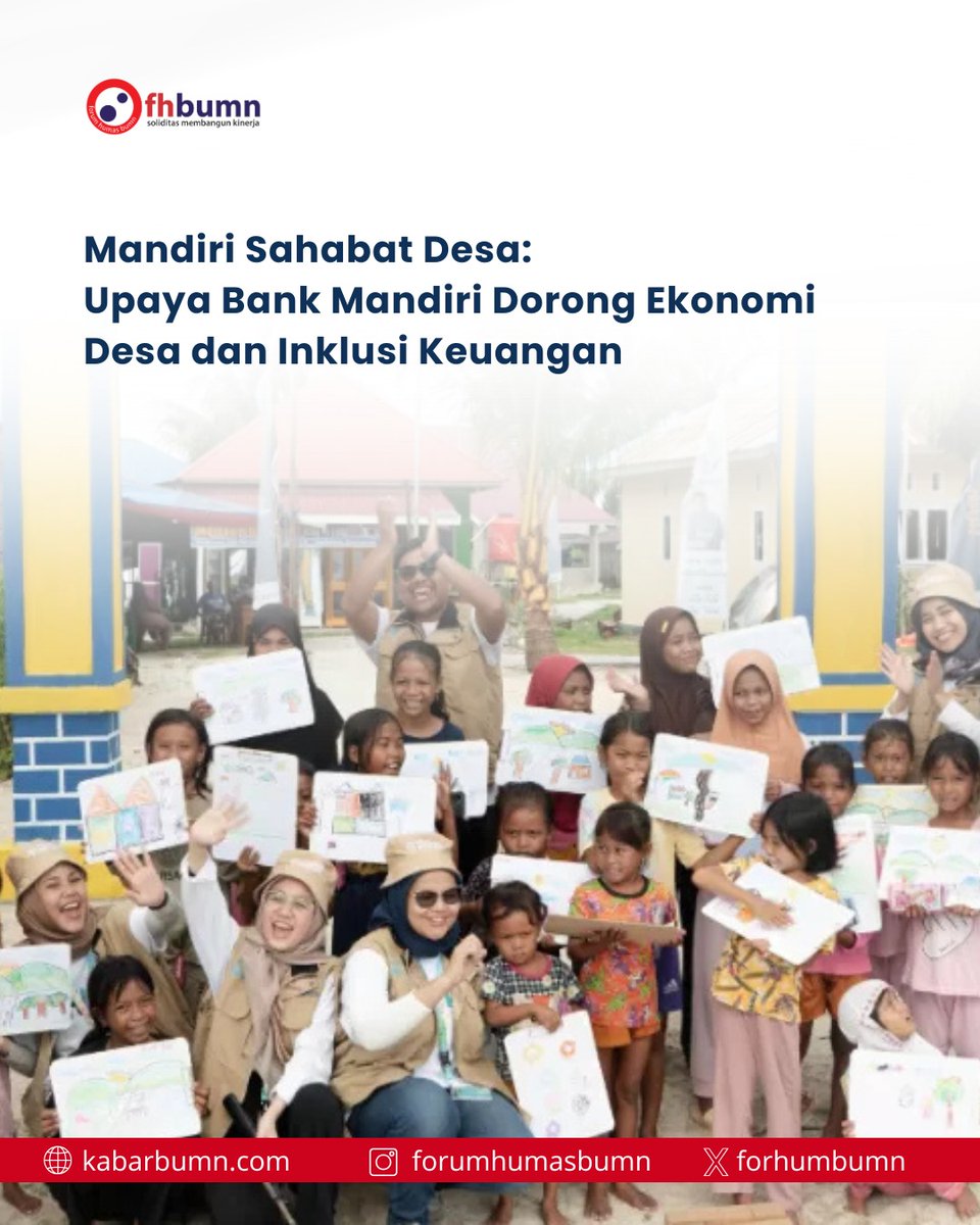 Program Mandiri Sahabat Desa menjangkau lebih dari 400 desa di 12 wilayah operasional Bank Mandiri sepanjang Juli hingga akhir tahun 2025. Rangkaian kegiatan dalam program ini meliputi pelatihan literasi dan inklusi keuangan, peningkatan keterampilan usaha masyarakat.