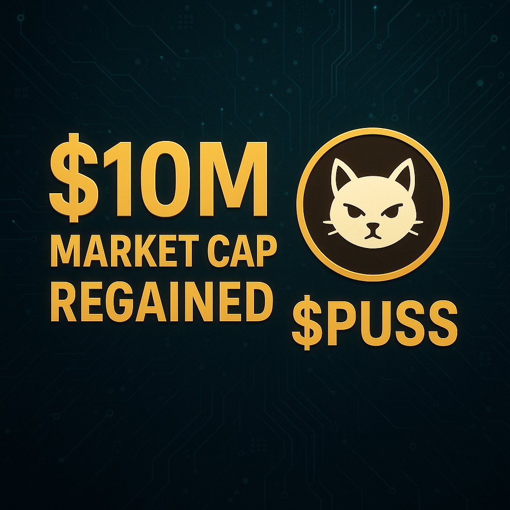 PussFi_FNDN's tweet image. 🐱 $PUSS has reclaimed $10M market cap! Why?
✅ Real community
✅ Real staking
✅ Real Web3 growth
Join the ride before it pounces higher! 📈
#CryptoRevolution #SteemitEcosystem #PUSSTEEM