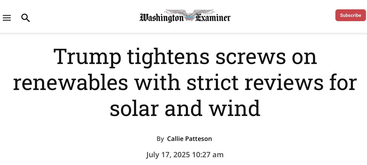interiorpress47's tweet image. The baseless advantage given to unreliable, intermittent, and costly renewable energy projects under the Green New Scam is OVER!