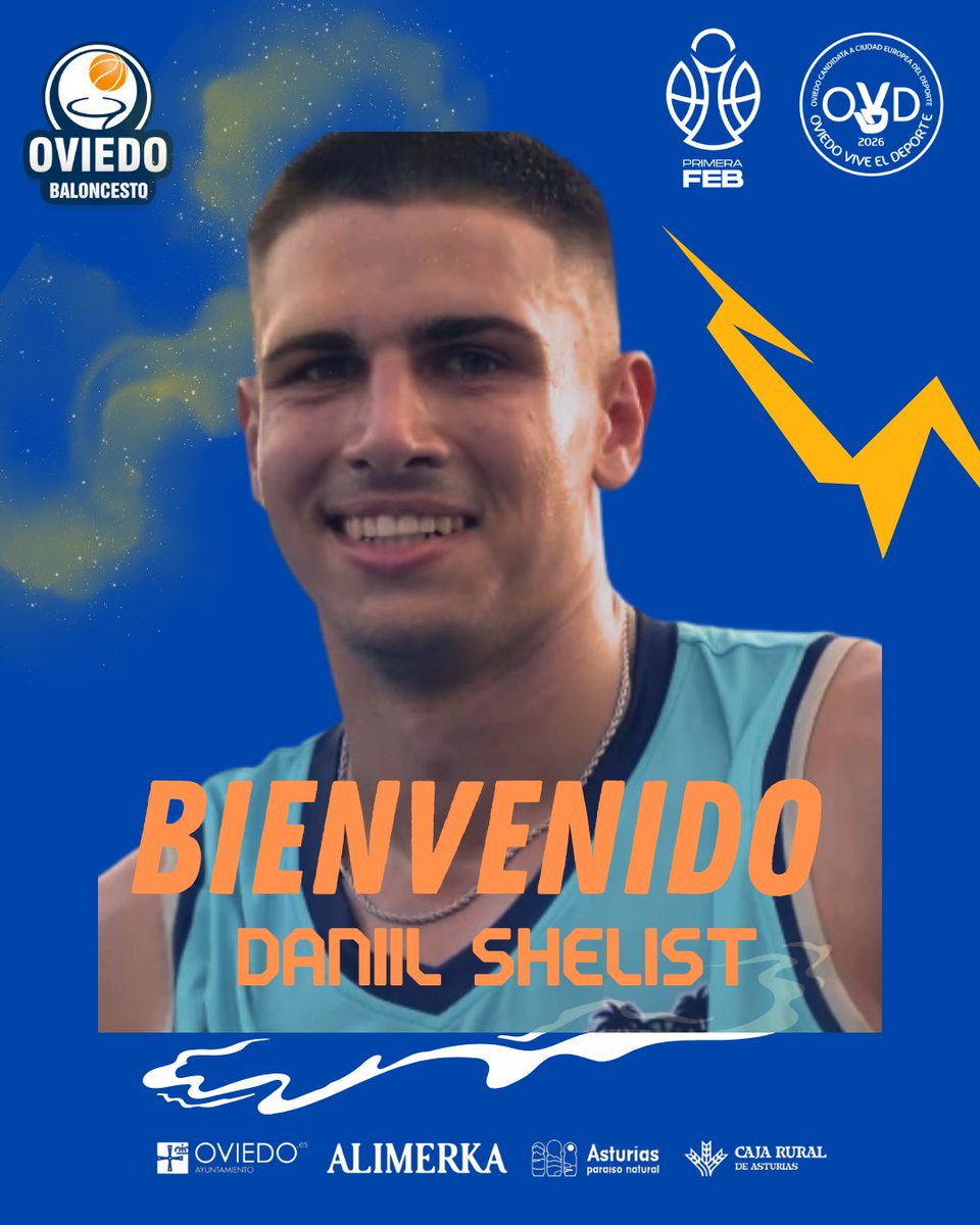 oviedocb's tweet image. Alimerka Oviedo Baloncesto gana presencia interio con el fichaje de Daniil Shelist
El Alimerka Oviedo Baloncesto suma potencia en su juego interior con la incorporación del ala-pívot.
Toda la info en nuestra web👇
oviedobaloncesto.com/web/alimerka-o…