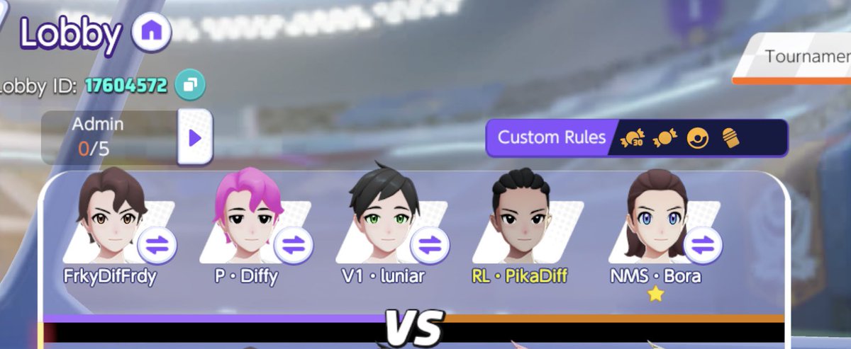 PikaDiff's tweet image. Yeah… I hate this new tournament trainer name change already 😭😭😭