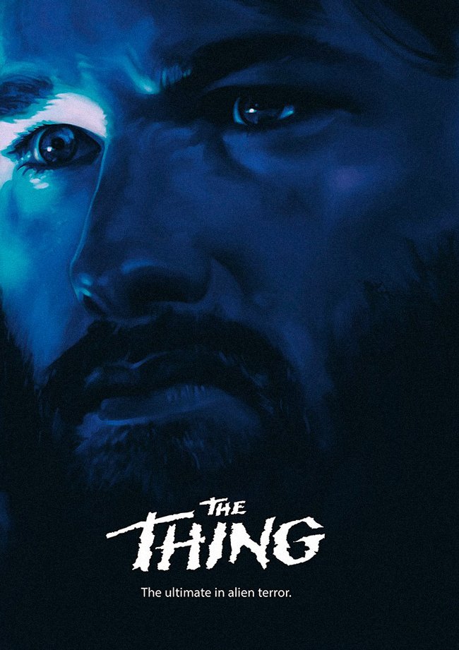 PalmerThingDB's tweet image. The Thing | Poster By Ben Droys