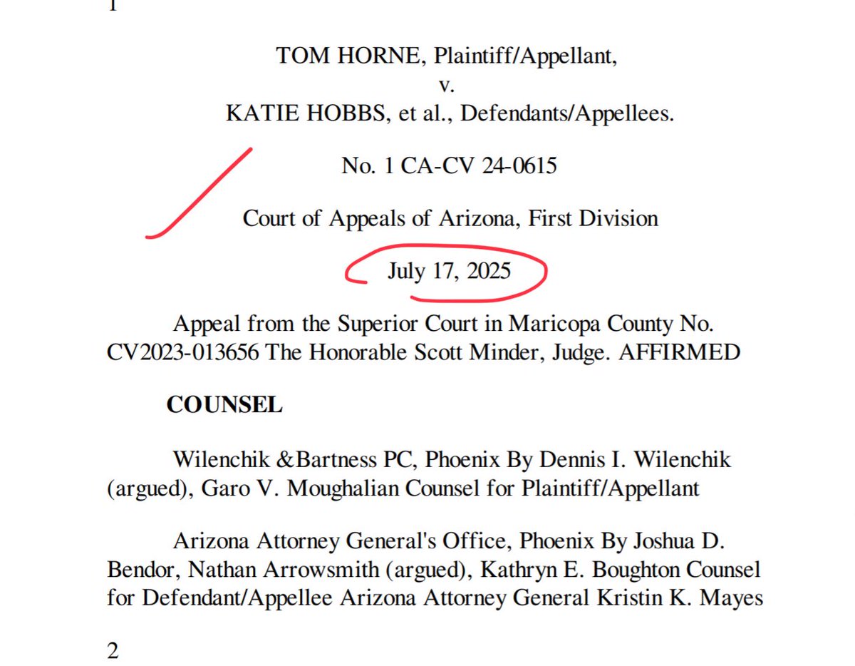TheLegalProcess (v3.0 | Instruction Not Therapy) (@alegalprocess) on Twitter photo 📢Appeals Court confirms - state superintendent has no standing to sue to enforce Prop 203 English language immersion program without state board of education.
<a href="/RealTomHorne/">SPI Tom Horne</a> was right about the law - districts are failing to follow Prop 203 procedures - and SBE is letting them. 📢Appeals Court confirms - state superintendent has no standing to sue to enforce Prop 203 English language immersion program without state board of education.
<a href="/RealTomHorne/">SPI Tom Horne</a> was right about the law - districts are failing to follow Prop 203 procedures - and SBE is letting them.