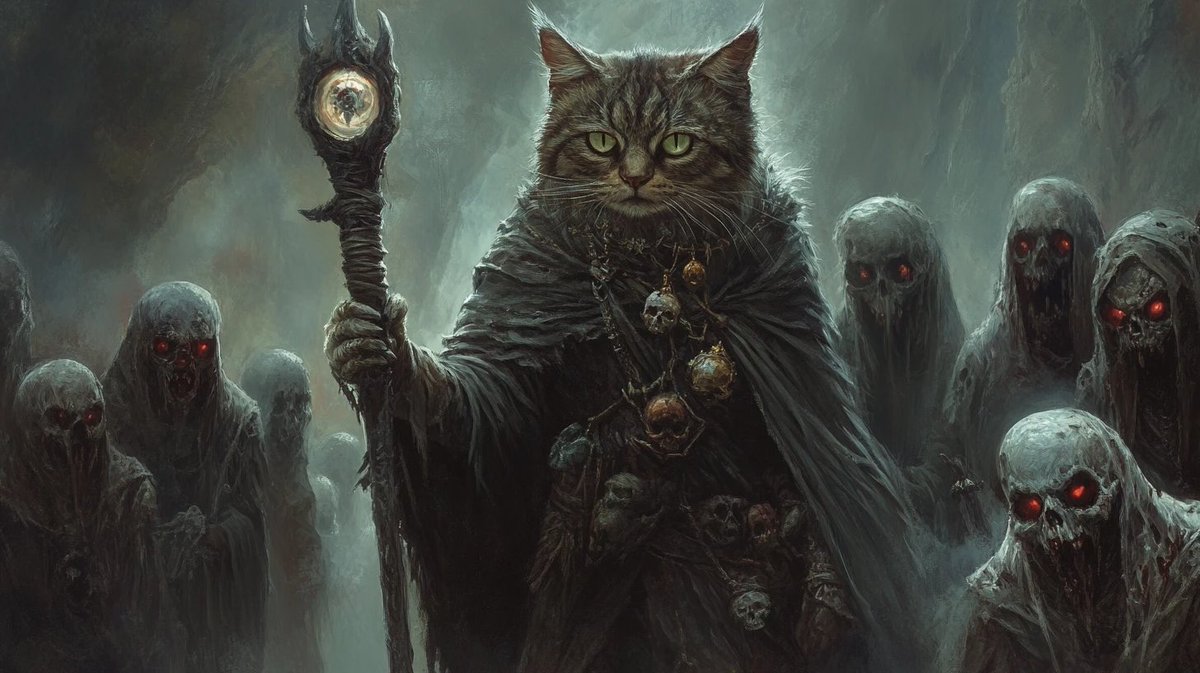 QT your Necromancer.  
Caturday edition.