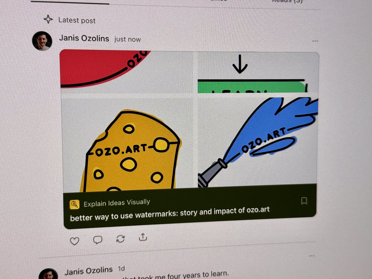 just shared my watermark journey on the platform that should not be named