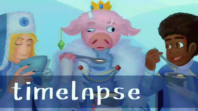 the timelapse for my technoblade cookbook zine piece is now available on my youtube channel ^ _ ^

youtu.be/Ig8JtoLw1kU