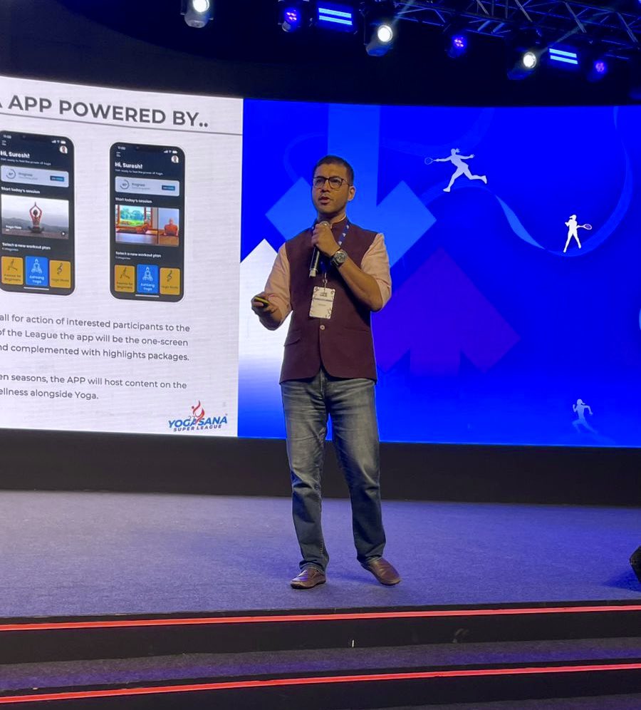 उदित UDIT (@uditsheth) on Twitter photo At the #IaAmGame conference to talk about the exciting #Yogasana journey ahead!!
Thank you to the team at I Am Game for this successful event and best wishes for the future!!
<a href="/yogasanabharat/">Yogasana Bharat</a> <a href="/WorldYogasana/">World Yogasana</a>
<a href="/Media_SAI/">SAI Media</a> <a href="/toisports/">TOI Sports</a>
#yogasana #sport At the #IaAmGame conference to talk about the exciting #Yogasana journey ahead!!
Thank you to the team at I Am Game for this successful event and best wishes for the future!!
<a href="/yogasanabharat/">Yogasana Bharat</a> <a href="/WorldYogasana/">World Yogasana</a>
<a href="/Media_SAI/">SAI Media</a> <a href="/toisports/">TOI Sports</a>
#yogasana #sport