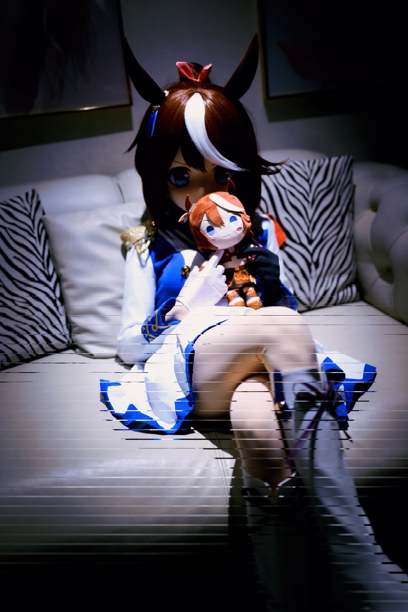 #kigurumi
#Tokaiteio
#ウマ娘
#トウカイテイオー
＃着ぐるみ
帝下室夜晚限定૮ ・ﻌ・ა
📸:<a href="/FDJV921/">空格不是空白TAT</a>
🎭:<a href="/heyaoheyao/">河妖工房</a>