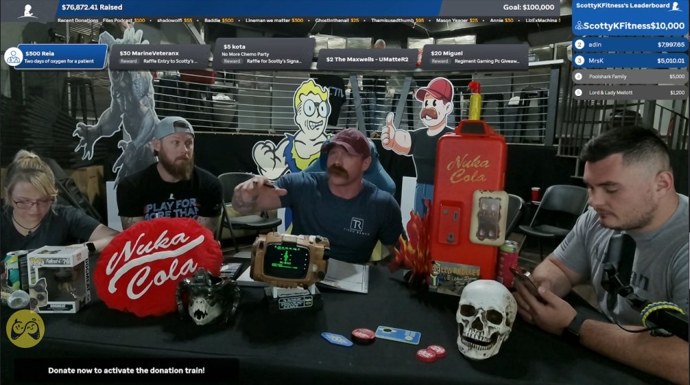 FalloutForHope's tweet photo. It's time for some Fallout TTRPG as @scottykfitness and crew dive into a @Modiphius game LIVE 50 feet underground!
#Fallout #FalloutTTRPG https://t.co/b1IvPUDk0I