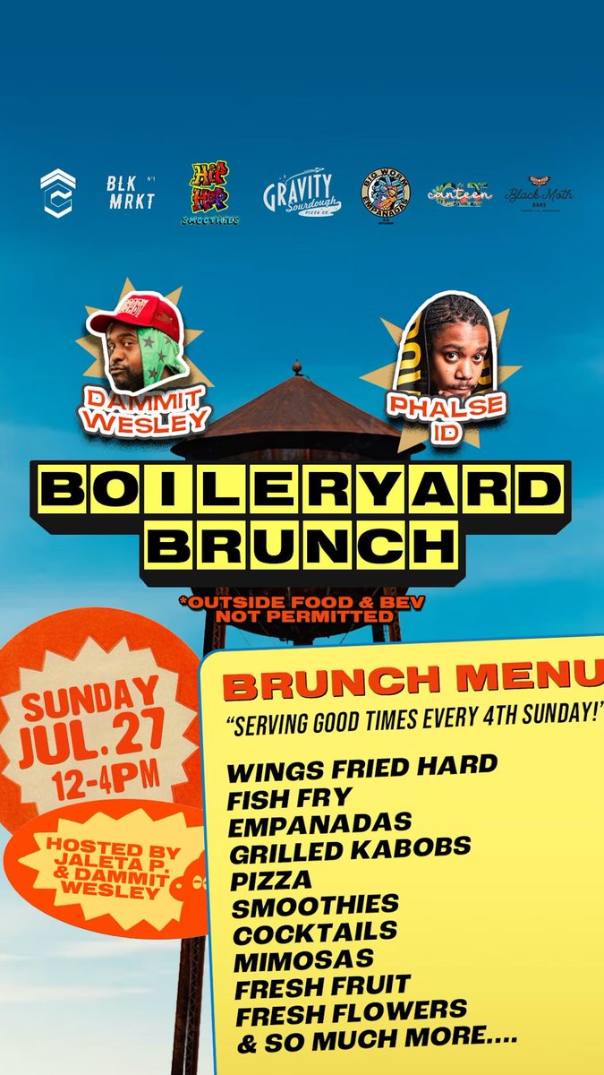 _Skinnyjay_'s tweet image. BOILERYARD BRUNCH
July 27,2025
Stage Security Manager checking in