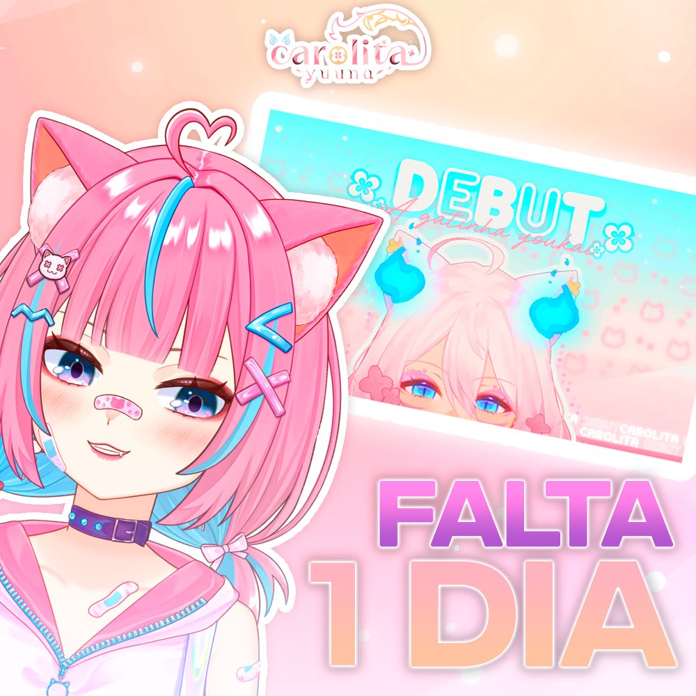 p1nkyVT's tweet image. FALTA APENAS UM DIA PRO DEBUT INCRÍVEL DA NOSSA GATINHA YOUKAI!!!
NÃO PERCAM!
EU NÃO OUSAREI PERDER POR NADINHA NESSE MUNDO
AAAAAA STO ANSIOSA CAROLZITCHA
@/CarolitaYuuna 🩷🩵