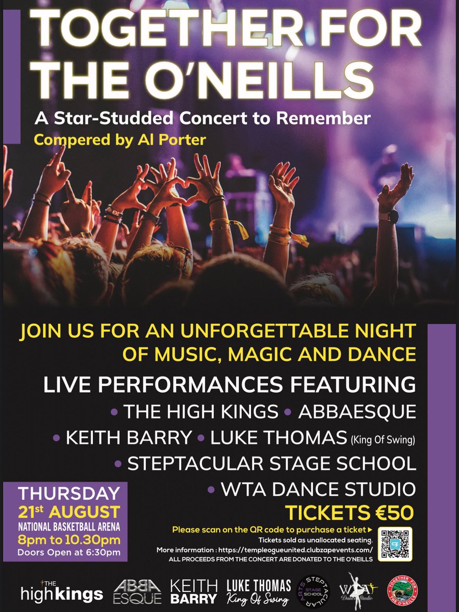 TUFC1977's tweet image. templeogueunited.clubzapevents.com/oneill-family-…