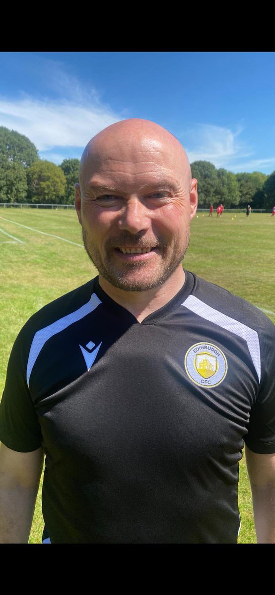 EdinburghCFC's tweet photo. 📸 Meet the team leading us forward in 2025/26 ⚫️🟡⚪️

👤 Manager: Craig Dick
👤 Coach: Alan Brown
👤 Coach: Lee Tate
👤 GK Coach: Steven Moffat

“We believe in this group. Our goal is constant improvement—on and off the pitch.” https://t.co/m84z8GWztt