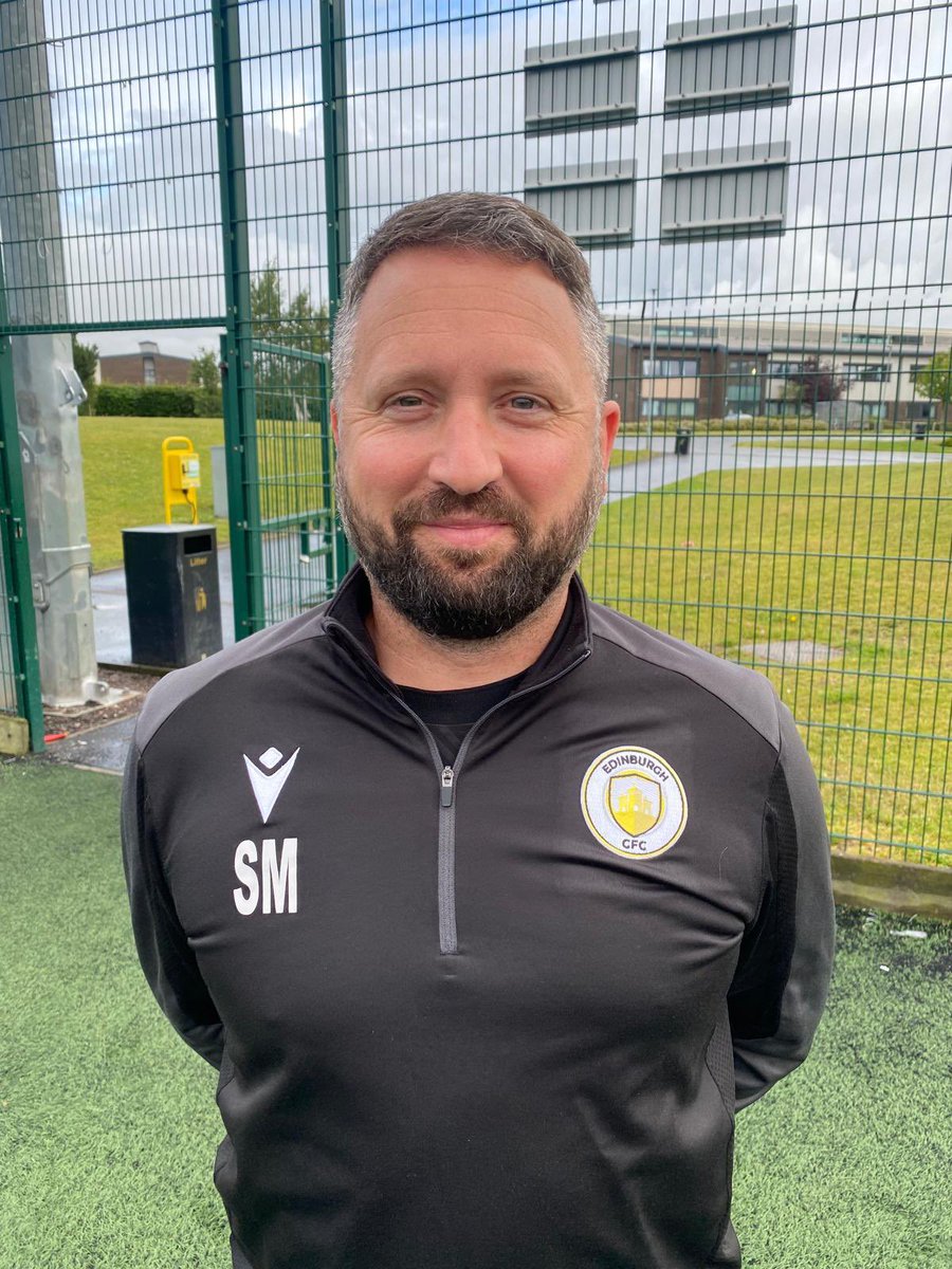 EdinburghCFC's tweet photo. 📸 Meet the team leading us forward in 2025/26 ⚫️🟡⚪️

👤 Manager: Craig Dick
👤 Coach: Alan Brown
👤 Coach: Lee Tate
👤 GK Coach: Steven Moffat

“We believe in this group. Our goal is constant improvement—on and off the pitch.” https://t.co/m84z8GWztt