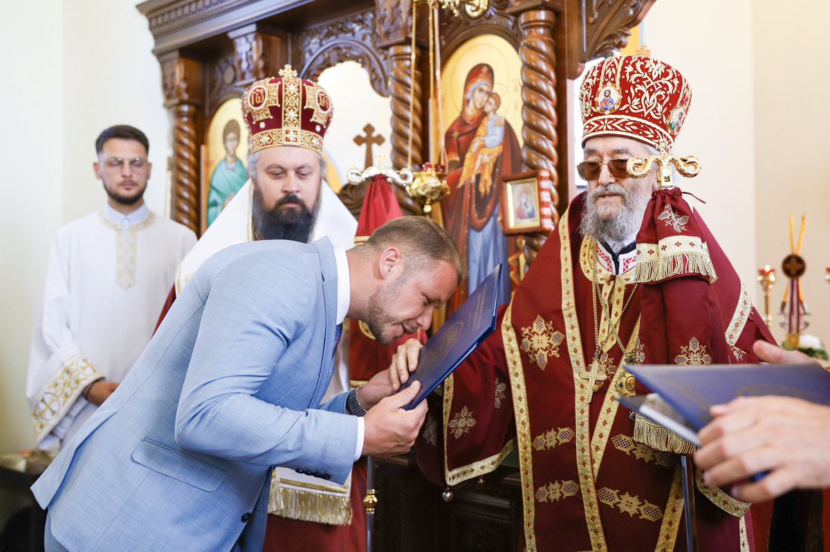 Stanivukovic_D's tweet image. Још једна светиња, још један храм који ће красити наш град! 🙏🏻
Данас сам присуствовао освећењу новоизграђене цркве Светог Великомученика Пантелејмона на Павловцу, које је служио Његово Високопреосвештенство митрополит бањалучки Јефрем - човјек који се, заиста, имао рашта родити.…