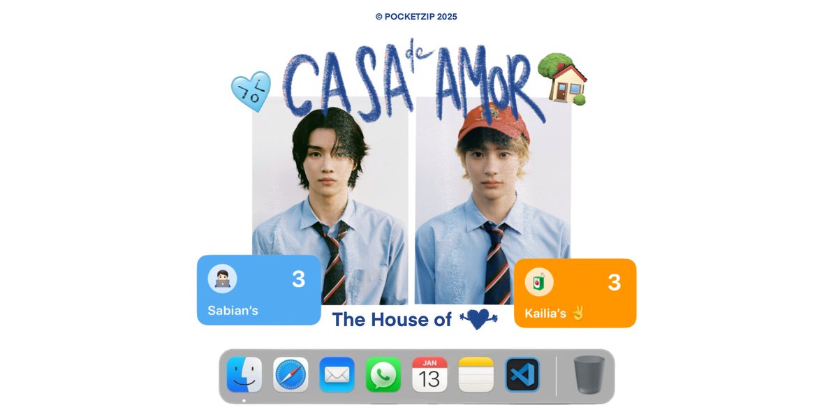 pocketzip's tweet image. Casa de Amor: The House of Love 🏡💌
syongton roommate series au

© POCKETZIP 2025