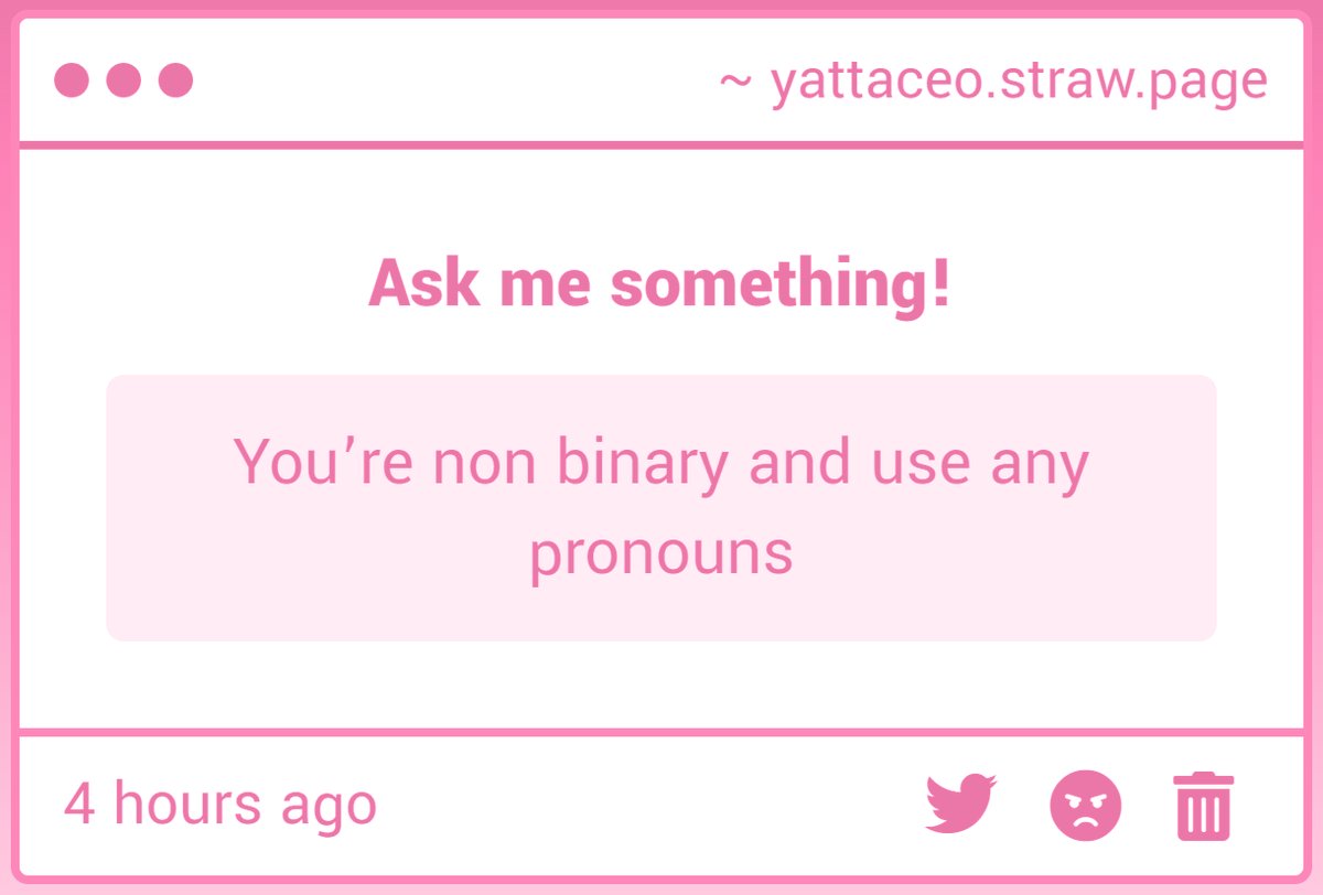 Are you headcanoning me or something because neither of this is true