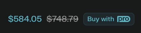 I'm starting to shop with <a href="/perplexity_ai/">Perplexity</a> now more than Amazon.

It's wild, Pro pays for itself with a single purchase. I'm not sure how many people realize that you actually save money buying with Pro.

Couple this with the fact that all the research was done in <a href="/PerplexityComet/">Comet</a>,