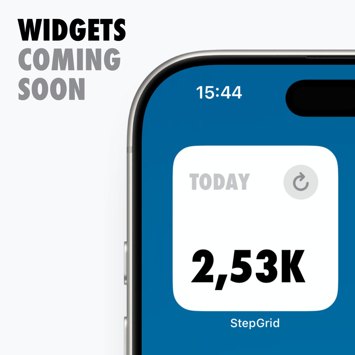 My fun, new step-counter app is now available for less than the price of a coffee☕️

It visualizes your daily step goal on a 10×10 grid—each square represents 1% progress toward your goal.

👟StepGrid helps you:
- See your daily progress in real time
- Review your achievements