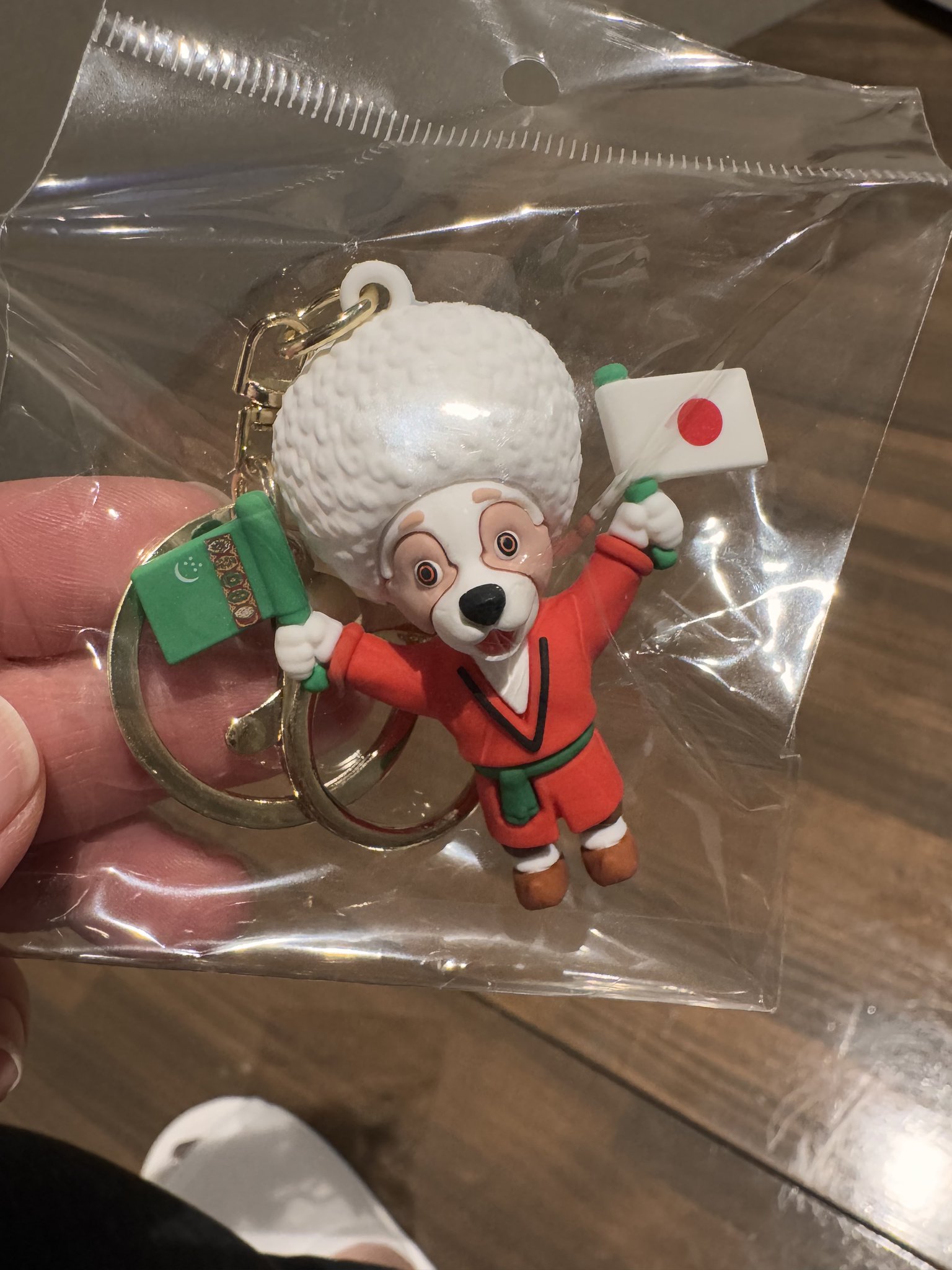 トルクメニスタン　アラバイ　(犬）　キーホルダー ピコ🐬💫🐕'25 #情緒異常TOGETHER on X: 