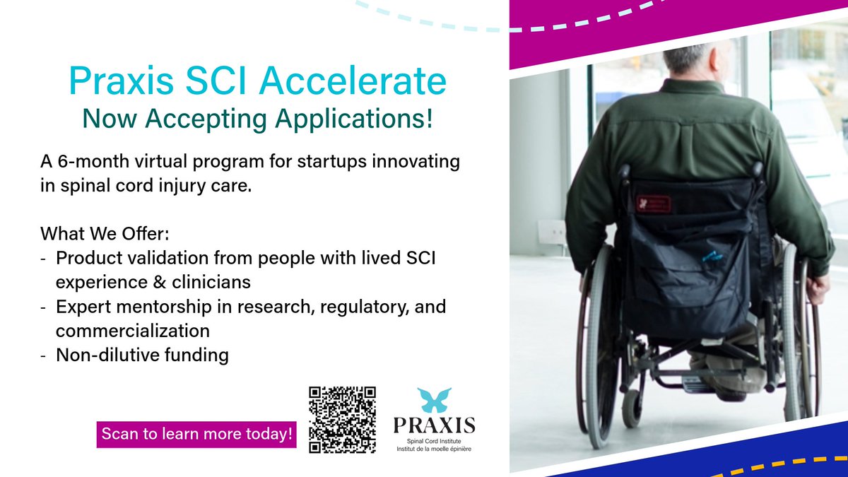 praxis_sci's tweet image. Join Praxis SCI Accelerate to innovate wound care solutions! 🔗 Learn more: praxisinstitute.org/innovation/pra… #SCIAccelerate2025 #WoundCare #PressureInjuries #SCI #MedTechInnovation #HealthEquity