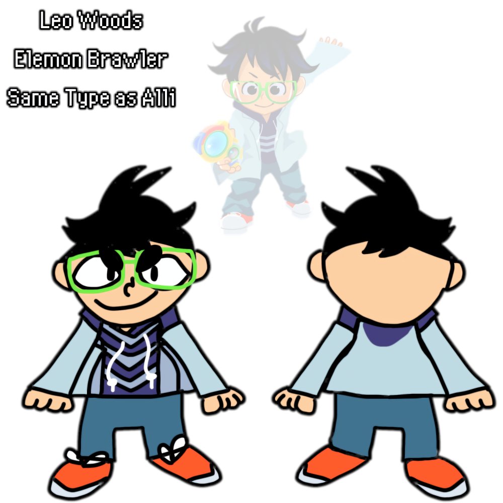 TevisTweets's tweet image. Literally who #Elemon #BrawlStarsArt 
Elemon Brawler (Not Swimming!)
Leo Woods In Brawl Stars Art Style