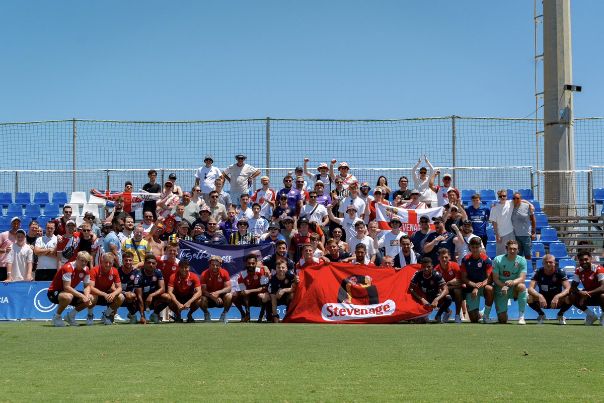 Sensational Stevenage support in Spain! 🙌

Thank you to those who travelled - we really appreciate it. ❤️