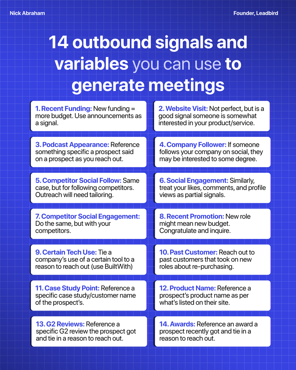 Nick Abraham tweet media