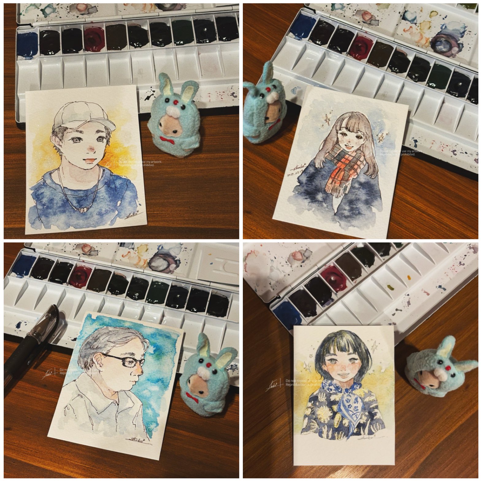みんなの思い出を似顔絵で残しませんか？　大人数割引き有！ 似顔絵現場-よこすかポートマーケット] Last 2Days! よこすか
