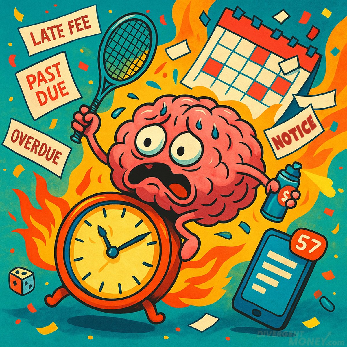 divergent_money's tweet photo. Late again? Missed a deadline?
Time blindness is real—and expensive!
Here’s how ND brains fight back:
https://t.co/F5tIclNYjk
https://t.co/ZlASg3E5co
https://t.co/4zCHuBGU8K
#TimeBlindness #LateFees #ADHDFinance #DivergentMoney https://t.co/xUJhDrlTOP