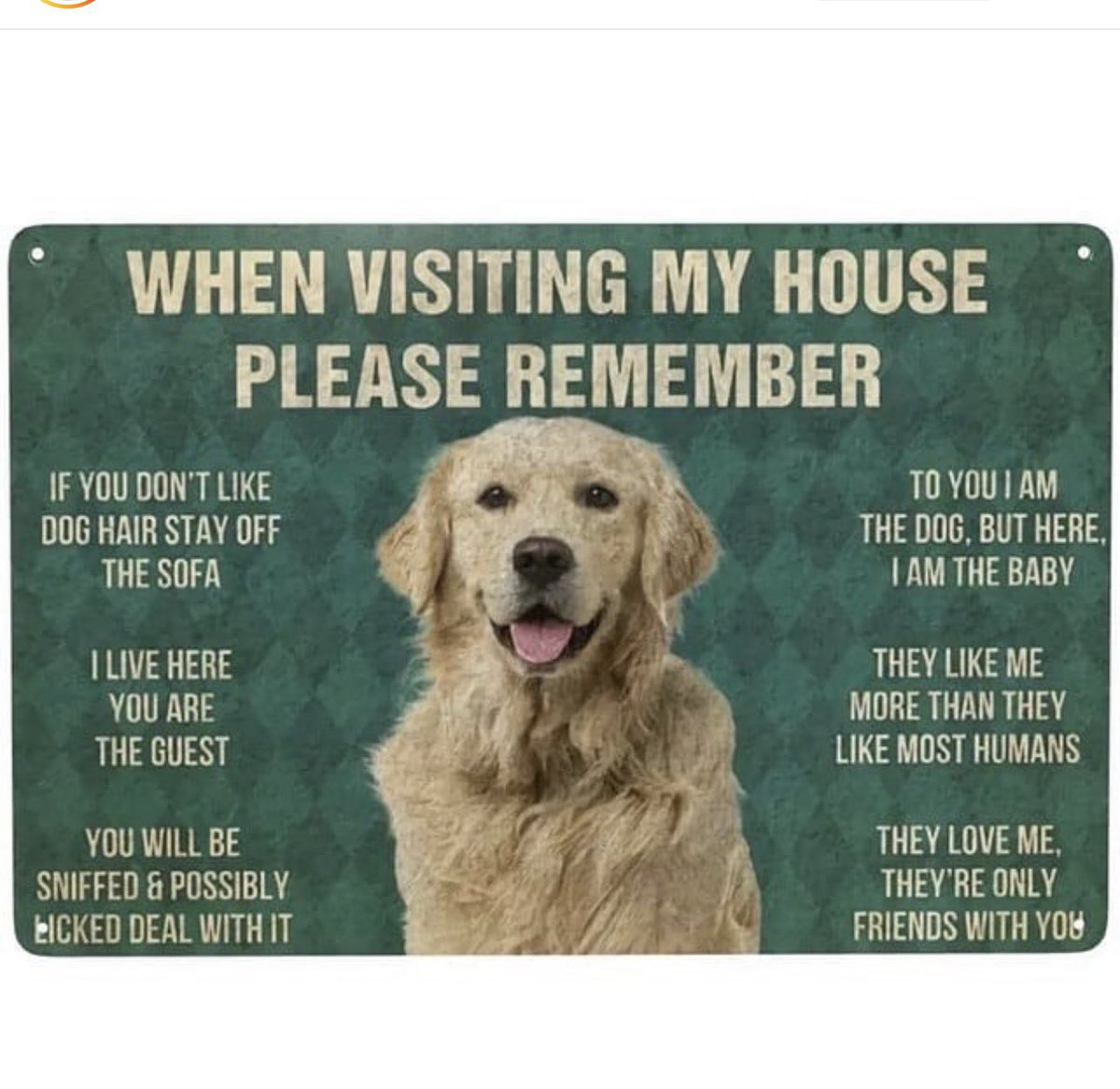 Ohhh this is 100% true in my household with both my Golden Retrievers Titan &amp; Kobe