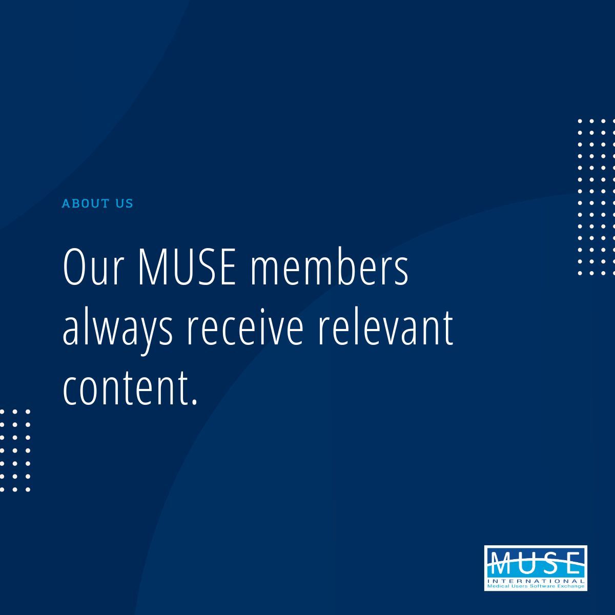 We're your gateway to <a href="/MEDITECH/">MEDITECH</a> knowledge! 

You can explore our website, scroll through valuable resources, find best practices, presentations, and trainings. 

It's all within our MUSE community. 

Check it out: museweb.org/join-muse