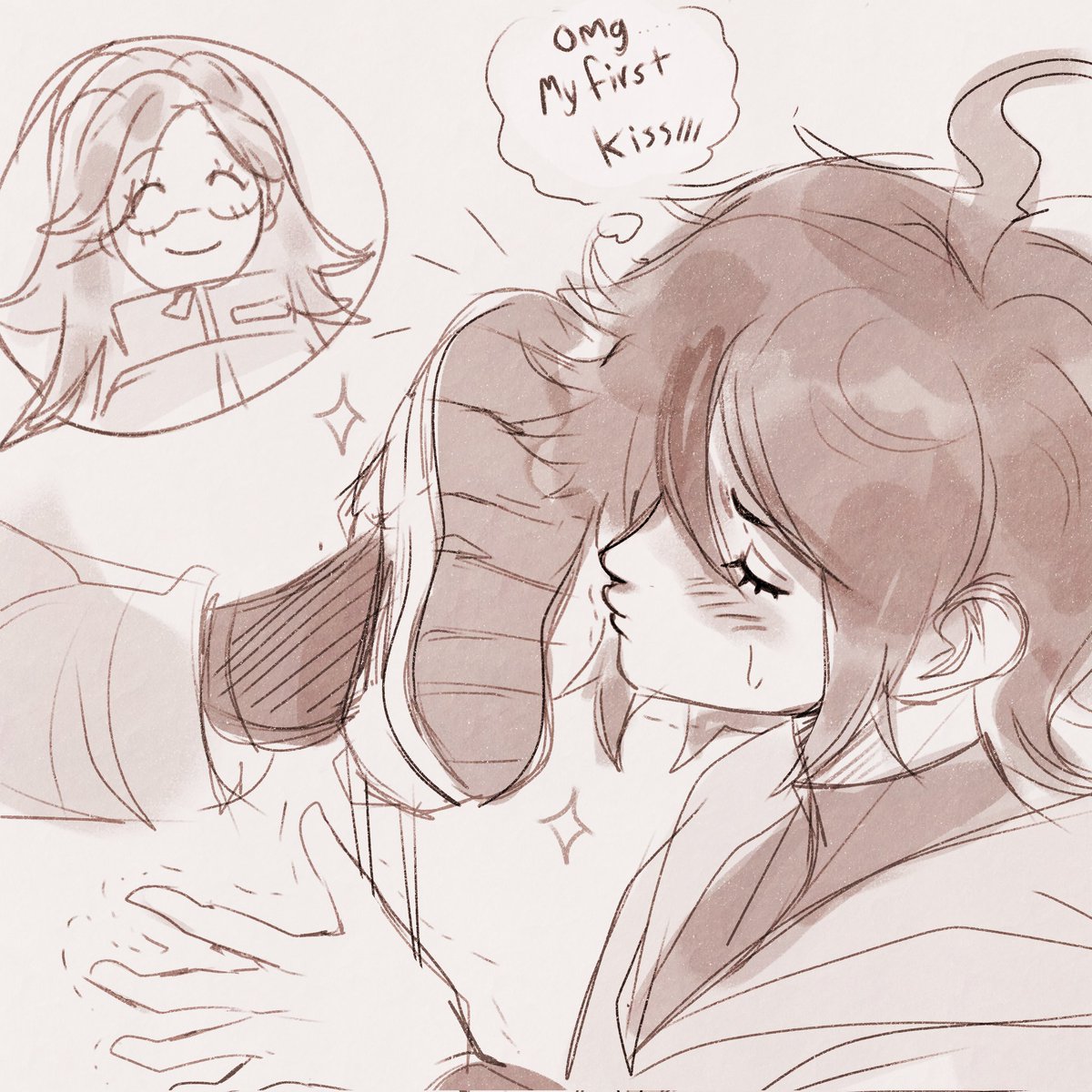 Beebs_B2's tweet image. This is my genderbent eitaku contribution #hndr_FA