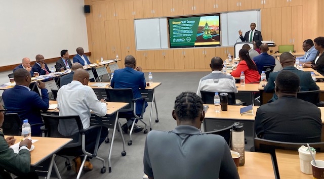sunyoswego's tweet image. SUNY leaders, including SUNY Oswego President Peter Nwosu, visited Rwanda to expand global partnerships under the SUNY Africa Initiative. Meetings included Rwandaβs Ministers of Education, Labor, and Tech.
Read more: ow.ly/f9VZ50Ws9uR