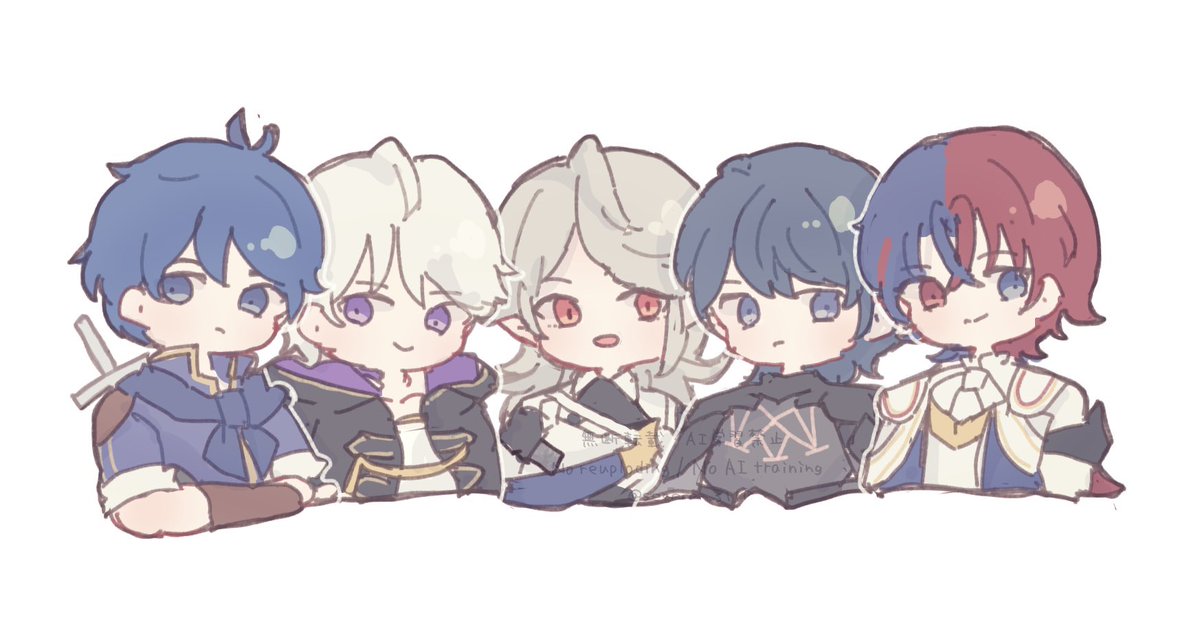 sesese_3110's tweet photo. #FE版深夜の真剣お絵描き60分一本勝負
お題：マイユニット https://t.co/KL8WMuxkZA