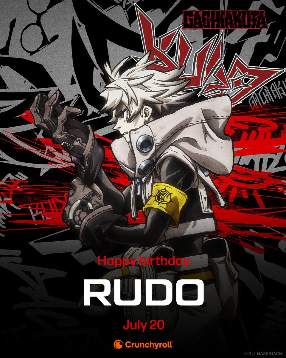 GACHIAKUTA_O_EN's tweet image. Happy birthday, Rudo! ❤️ Drop some 🎂 in the replies! #Gachiakuta