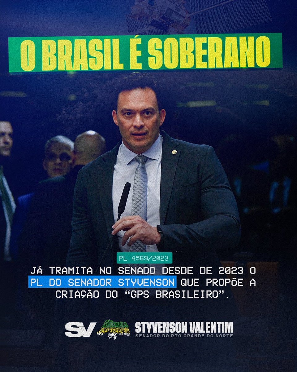 O Brasil precisa garantir sua soberania. Apresentei o PL 4569/23 que visa o desenvolvimento de um sistema de GPS nacional. A proposta tem como objetivo reduzir a dependência do Brasil em relação a sistemas de navegações estrangeiros, fortalecendo a segurança…