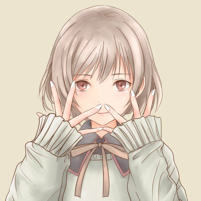 オリキャラは無い続きですが かろうじて自分のつもりのキャラの絵を描いている時がありました 「キャラ設定って作った方が良いのかと思って聞かせて貰ってます」